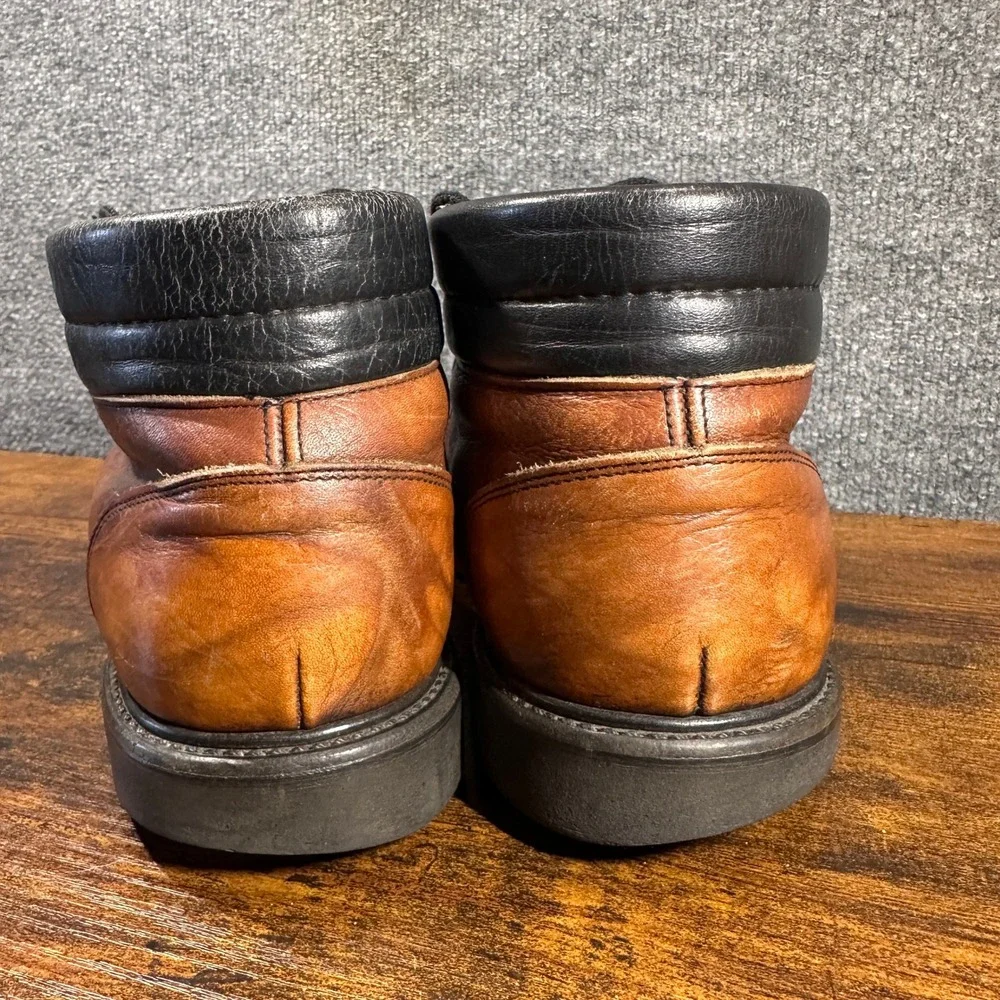Vintage 1980's Red Wing Boots Chukka Ankle Moc‎ Toe Men's Sz 9.5 USA Gorpcore